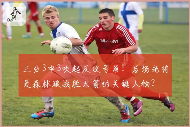 三分3中3吹起反攻号角！后场老将是森林狼战胜火箭的关键人物？