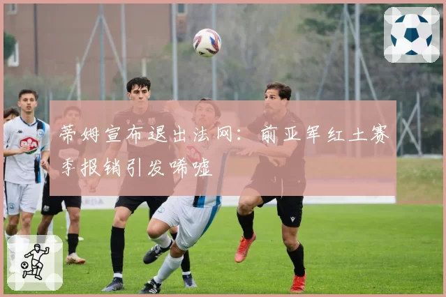 蒂姆宣布退出法网:前亚军红土赛季报销引发唏嘘
